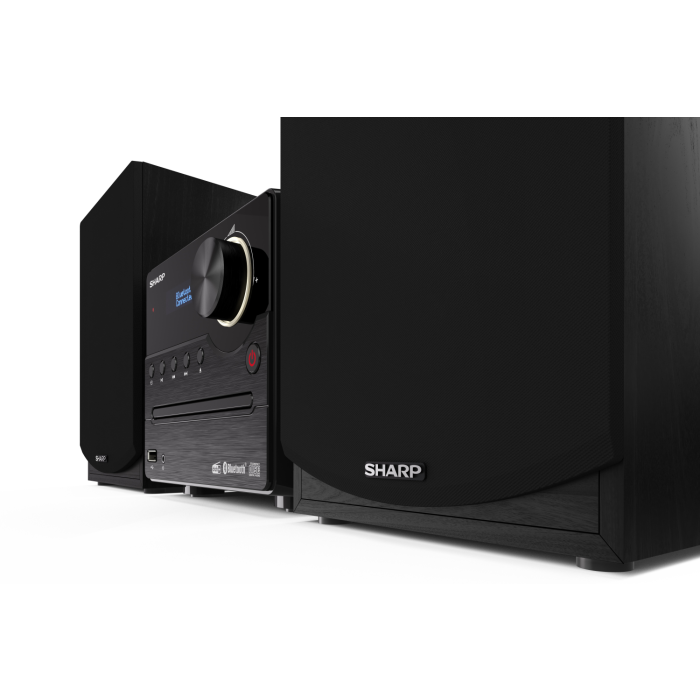 Sharp XL-B517D BK XL-B517D(BK) Wireless Hi-Fi Micro System - Black