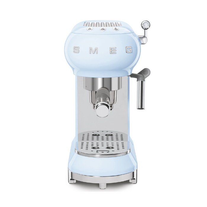 Smeg ECF01PBUK Smeg Espresso Machine Pastel Blue