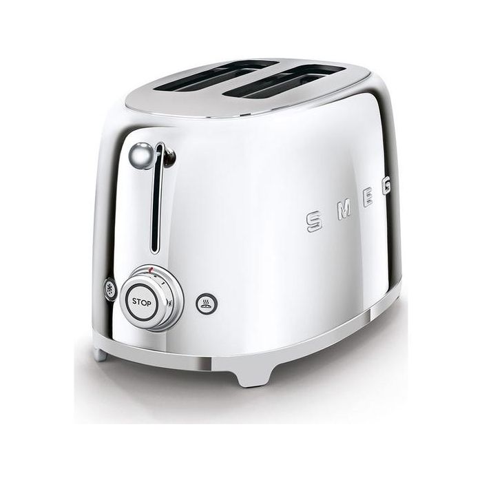Smeg TSF01SSUK Smeg TSF01SSUK (Chrome) Retro 2-Slice Toaster