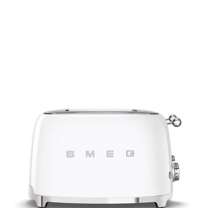 Smeg TSF03WHUK 4 Slice 50S Style Toaster-4Functions-6Levels - White