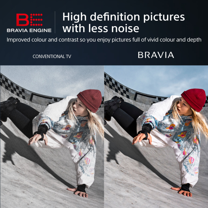 Sony KD32W800P1U 32inch HD Ready HDR LED TV with Google Assistant