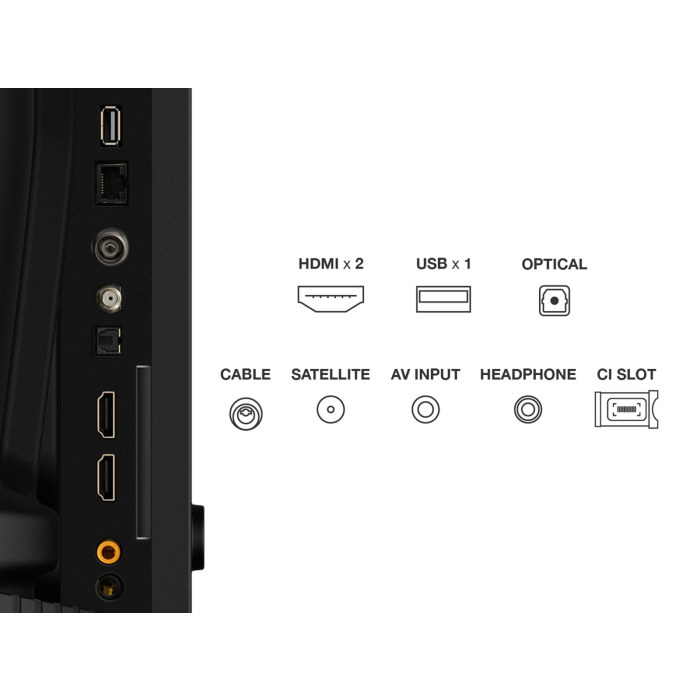 TCL 40V5C-UK 40inch FHD TV Google Smart TV