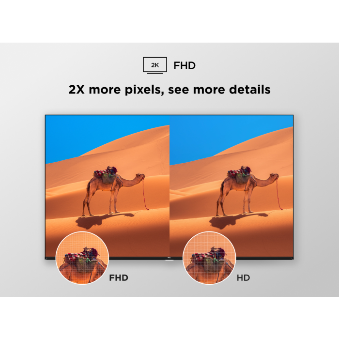 TCL 43V5C-UK 43inch FHD TV Google Smart TV