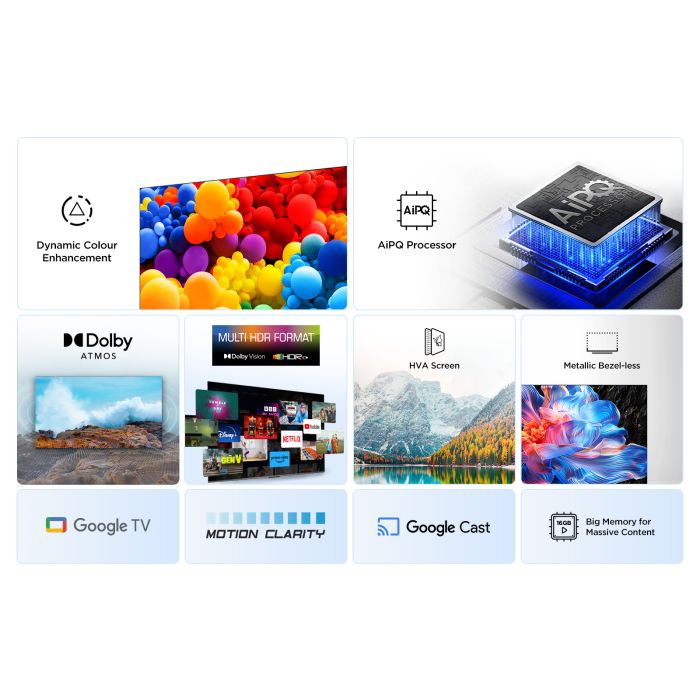 TCL 55V6C-UK 55inch 4K Direct LED HDR Google TV