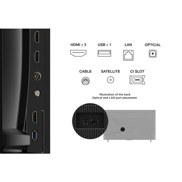 TCL 55V6C-UK 55inch 4K Direct LED HDR Google TV