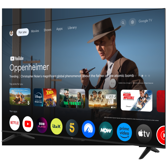 TCL 55V6C-UK 55inch 4K Direct LED HDR Google TV