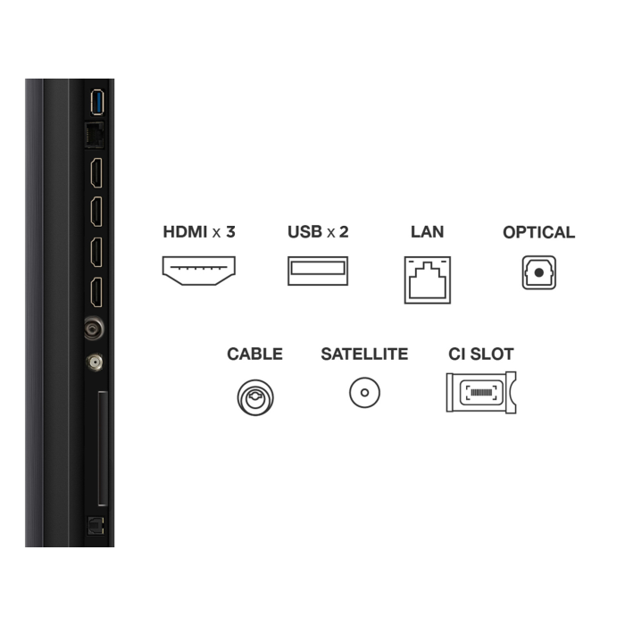 TCL 65C6KS-UK 65inch 4K Ultra HD QD-Mini LED TV