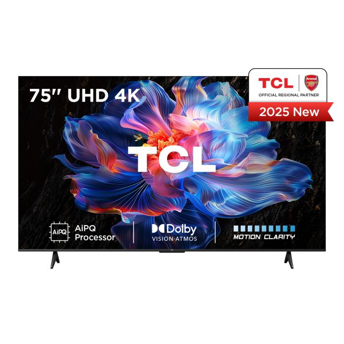 TCL 75V6C-UK 75inch 4K Direct LED HDR TV Google TV