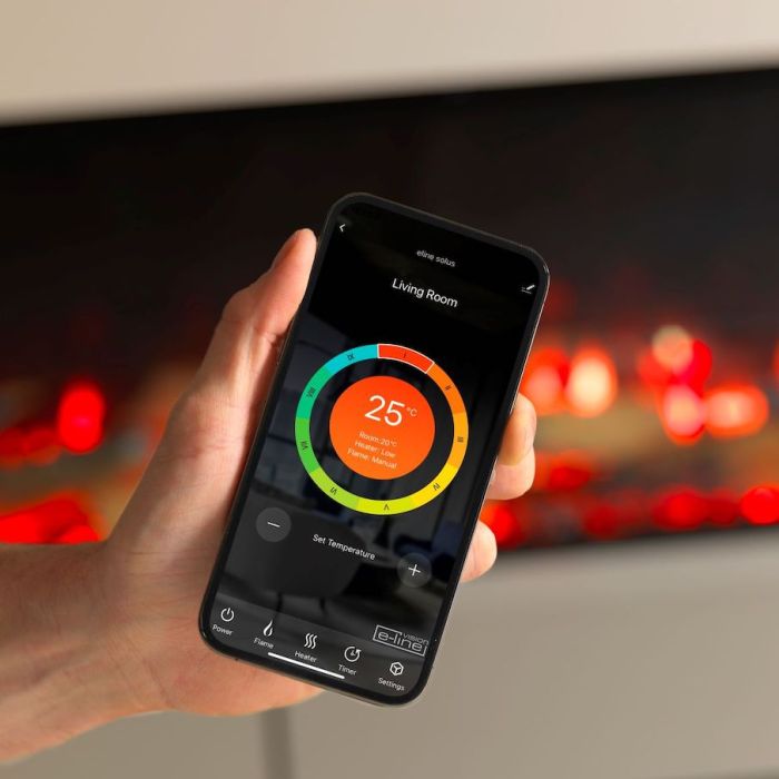 Vision E-Line VS150 Solus Vs150 Electric Inset Fire