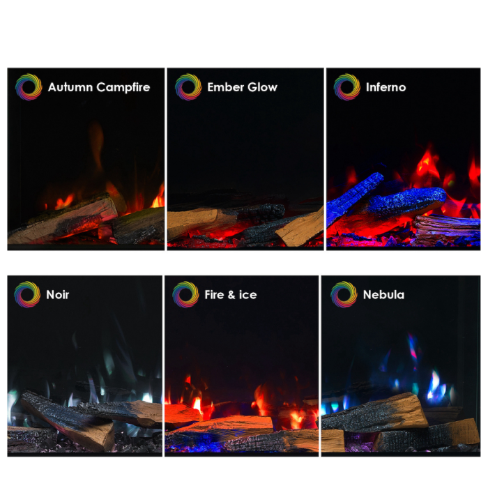 Vision E-Line VS180 Solus Vs180 Electric Inset Fire