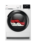 Aeg TR718L4B Sensidry Technology 8Kg Heat Pump Tumble Dryer - White