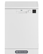 Beko Ireland DVN05C20W Dishwasher 60Cm White