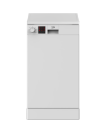 Beko DVS05C20W Slimline Dishwasher - White - 10 Place Settings