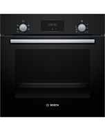 Bosch HHF113BA0B 59.4cm Built In Electric Single Oven With 3D Hot Air - Black