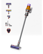 Dyson V12DETECTABS Cordless Stick Vacuum Cleaner - 60 Minutes Run Time - Yellow