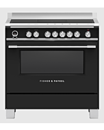 Fisher & Paykel 90cm Classic 5 Zone Induction Pyrolytic Freestanding Cooker