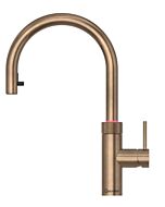 Quooker FXRPTB Tap Flex Round Patinated Brass