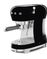 Smeg ECF01RDUK 50's Retro Style Espresso Coffee Machine