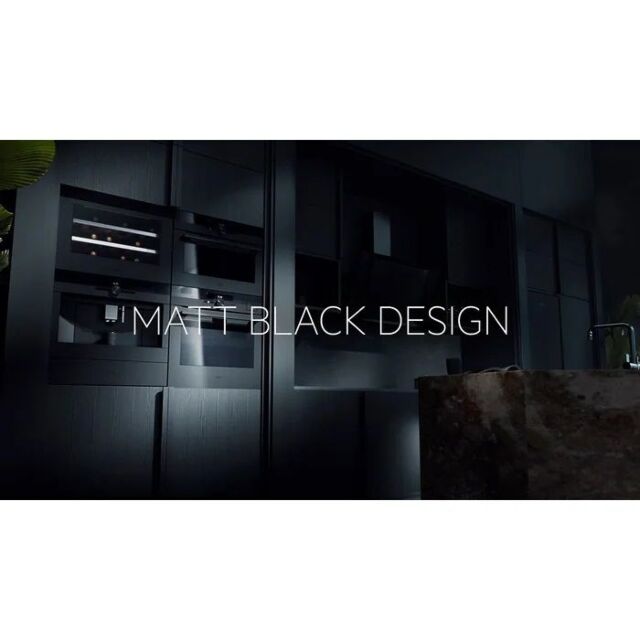 Aeg DGE5861HB 80cm Integrated Extractor LED Lighting, 3 Speeds, Matt Black