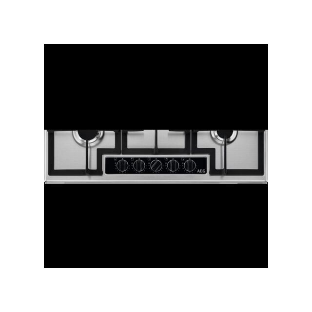 Aeg HGB75420YM 75cm Gas Hob - Stainless Steel
