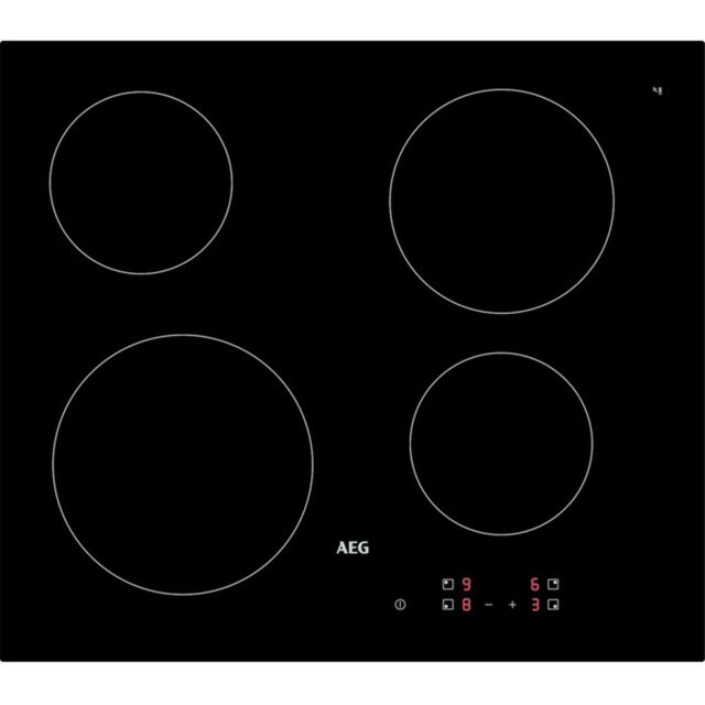 Aeg HRX64300CB Hob 60cm 4 zone ceramic hob. Touch controls. Frameless