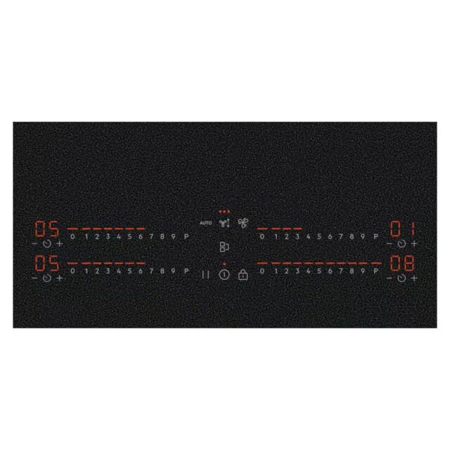 Aeg NCH84B03AZ SaphirMatt® 83cm Induction hob with Bridging zone and Extractor