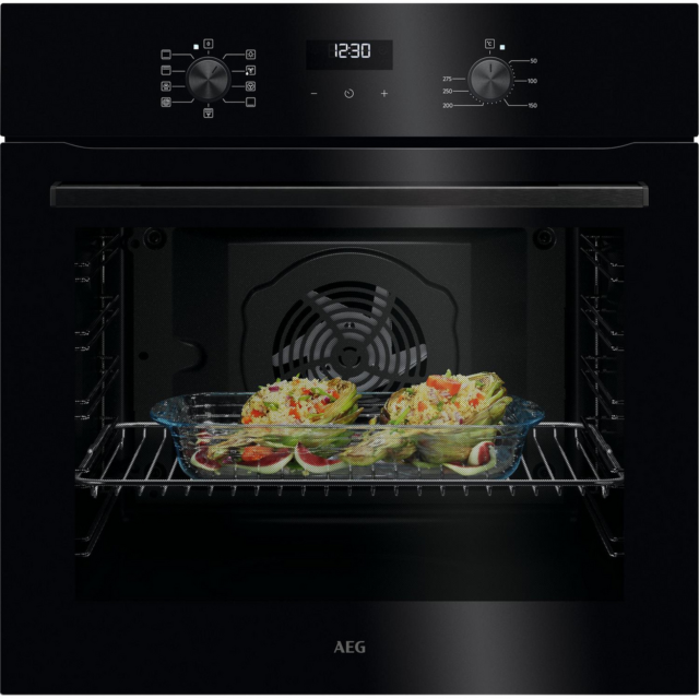 AEG OU5AB20XK 59.6cm Built-In Electric Oven Black