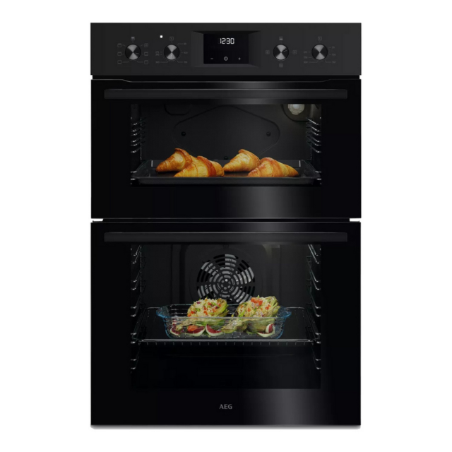 AEG OU5NP20B Dual Oven with Hot Air Convection