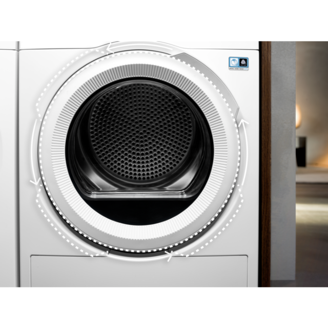 Aeg TR718L4B Sensidry Technology 8Kg Heat Pump Tumble Dryer - White