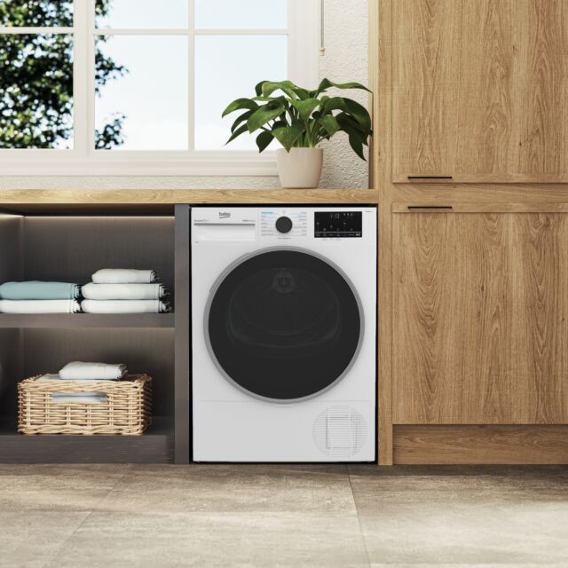 Beko B5T4923NIW-MAX 9kg Heat Pump Tumble Dryer - White