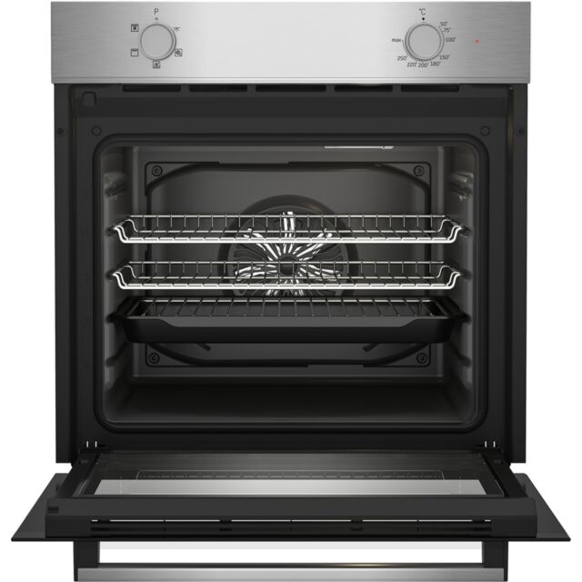 Beko Ireland BBSF210SX 60cm built-in Oven and Electric frameless Ceramic hob Oven 