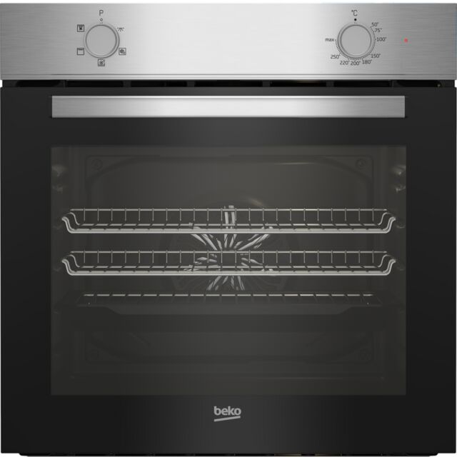 Beko Ireland BBSF210SX 60cm built-in Oven and Electric frameless Ceramic hob Oven 