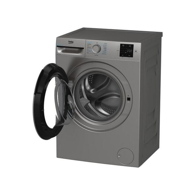 Beko Ireland BMN3WT3841S 8kg 1400 Spin Washing Machine - Silver