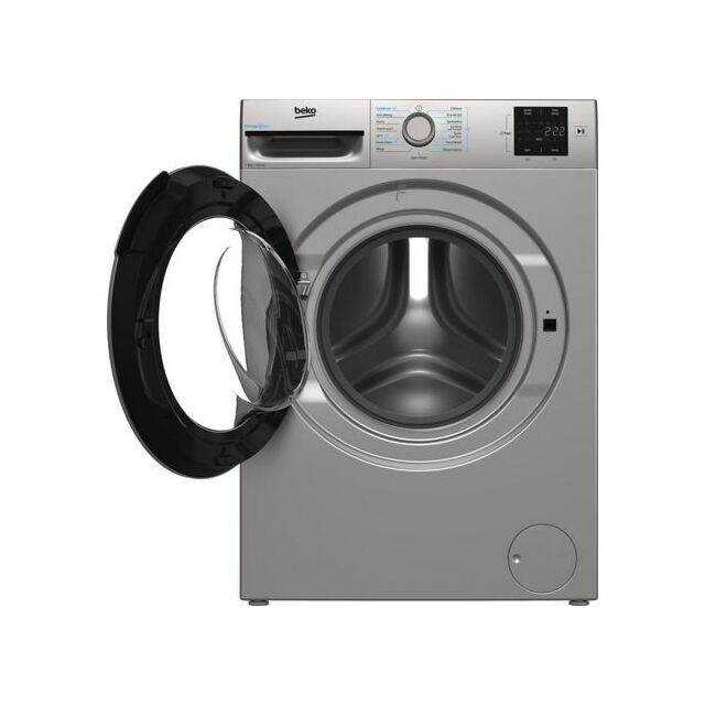 Beko Ireland BMN3WT3841S 8kg 1400 Spin Washing Machine - Silver