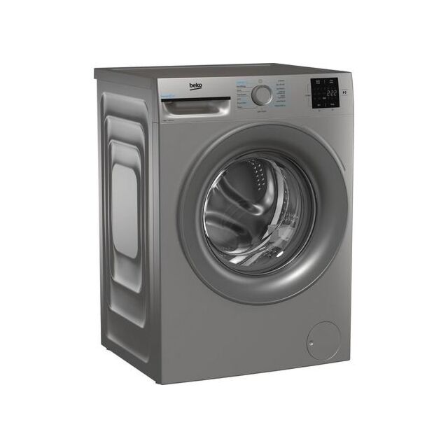 Beko Ireland BMN3WT3841S 8kg 1400 Spin Washing Machine - Silver