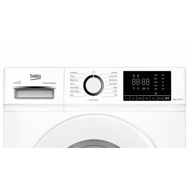Beko Ireland BWC7121W Freestanding 7kg 1200rpm Washing Machine - White
