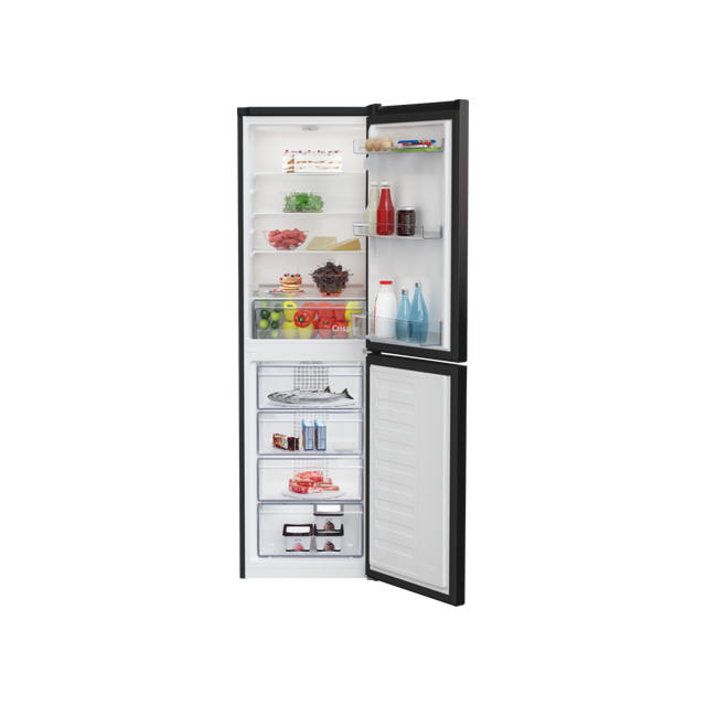 Beko Ireland CCFM4582B 54cm Frost Free Fridge Freezer - Black