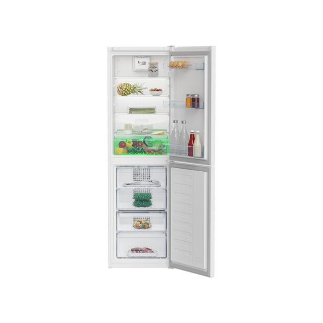 Beko Ireland CNG4582VW Freestanding Frost Free Fridge Freezer With Harvestfresh
