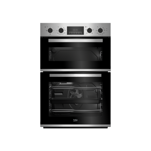 Beko Ireland CTFY22309X 59.4Cm Built Under Electric Double Under Oven - Stainless Steel