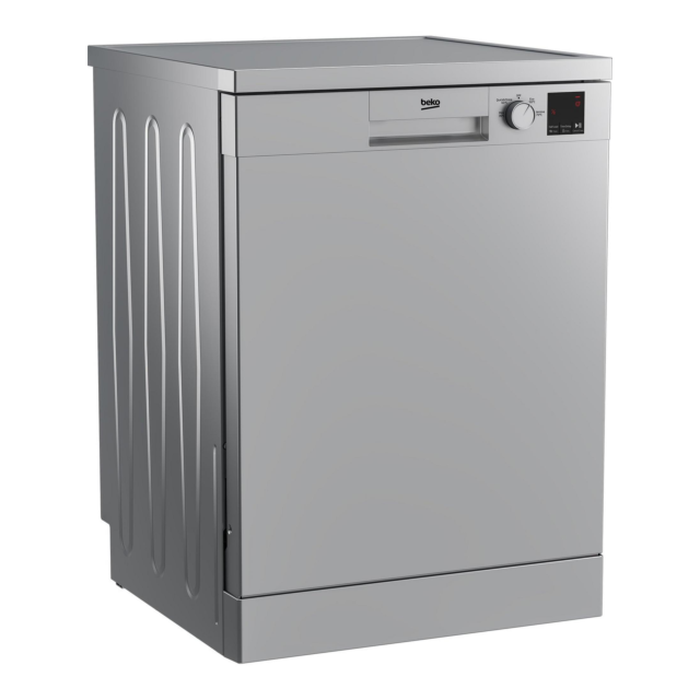 Beko Ireland DVN04X20S Freestanding 60Cm Dishwasher 12.9 Litre Water Consumption