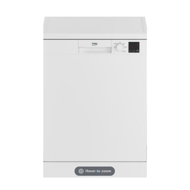 Beko Ireland DVN05C20W Dishwasher 60Cm White