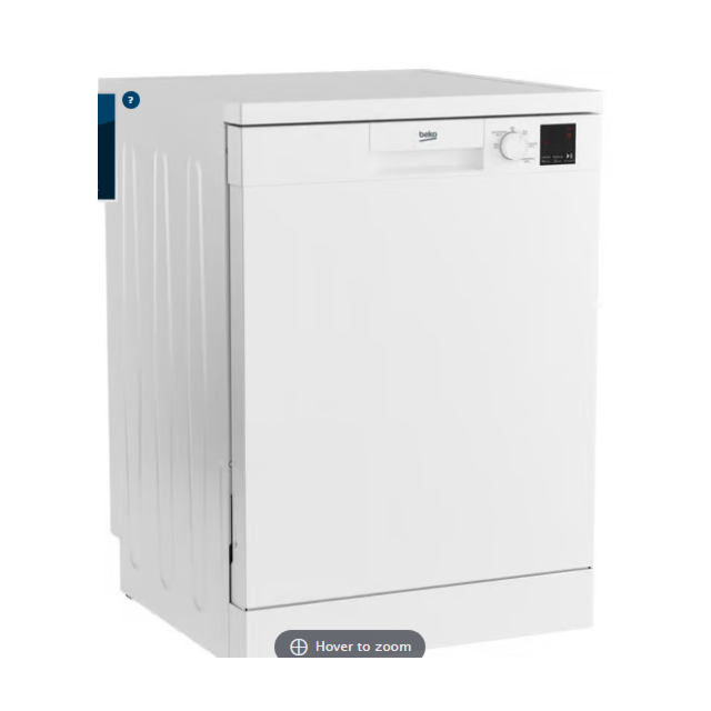 Beko Ireland DVN05C20W Dishwasher 60Cm White