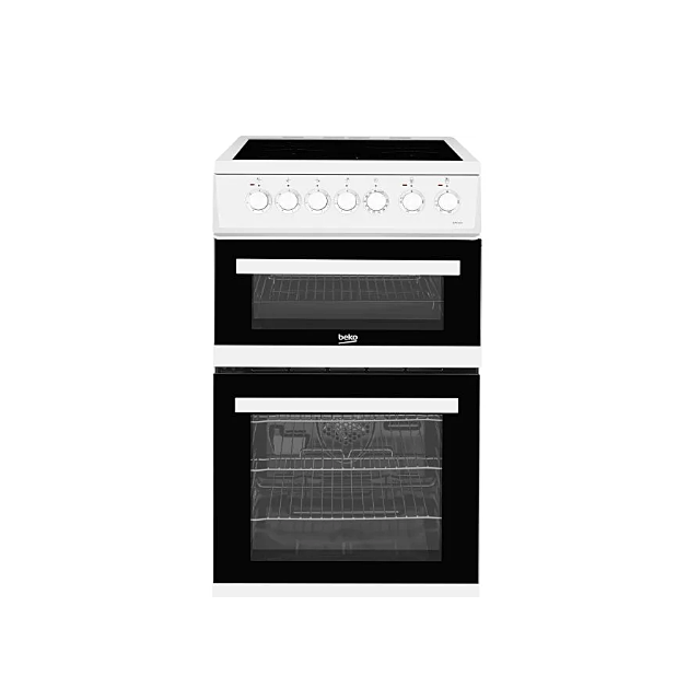 Beko Ireland EDVC503W 50Cm Double Oven Electric Cooker