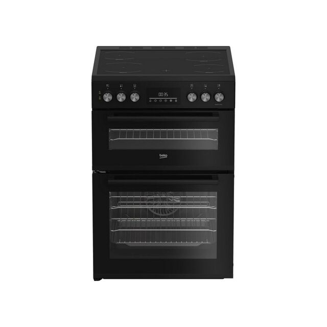 Beko FDC6731K 60cm Double Oven Electric Cooker