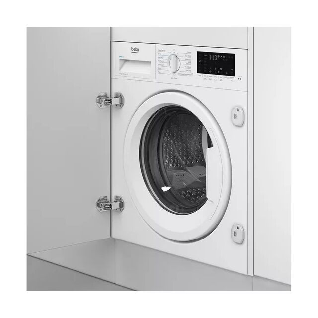 Beko Ireland WTIK94121F Integrated 9Kg 1400Rpm Washing Machine With Ironfast
