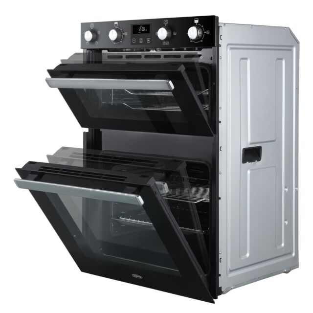 Belling BI902FPBLK Built In Electric Double Oven - Black