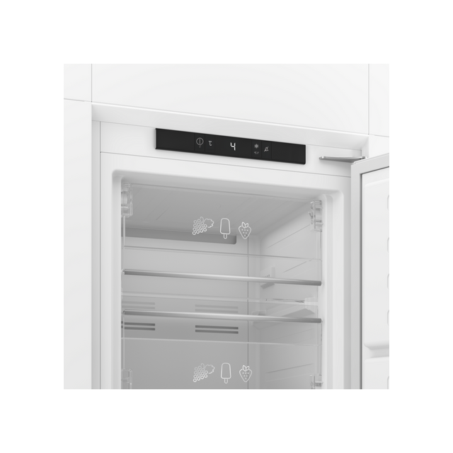 Blomberg FNT4454I 54cm Integrated Frost Free Fridge Freezer - White