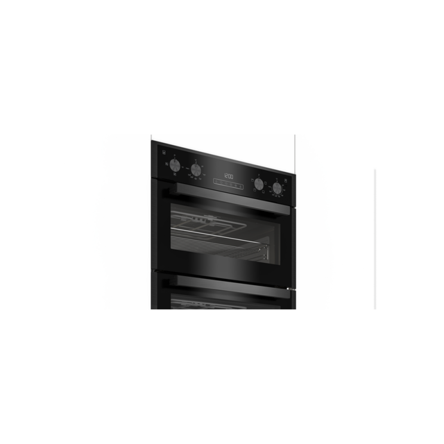 Blomberg RODN9202DX 59.4cm Built In Electric Double Oven - Dark Steel