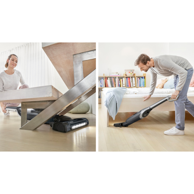 Bosch BBH3230GB Flexxo Serie 4 ProHome 2in1 Cordless Upright Vacuum Cleaner - 50 Minute Run Time