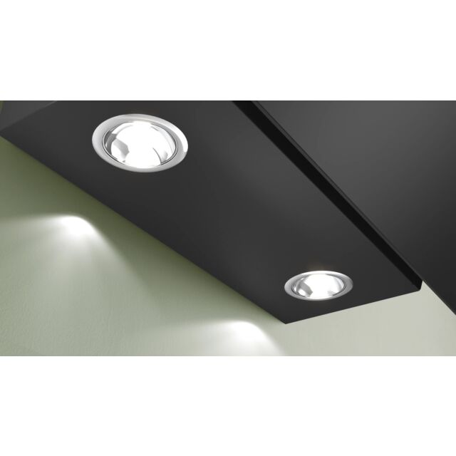 Bosch DWK65DK60B 60cm, Angled Chimney Hood, Touch Control, LED Lights. Optional Standard Recirculation